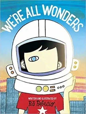 R.J. Palacio எழுதிய We're All Wonders - Book Cover