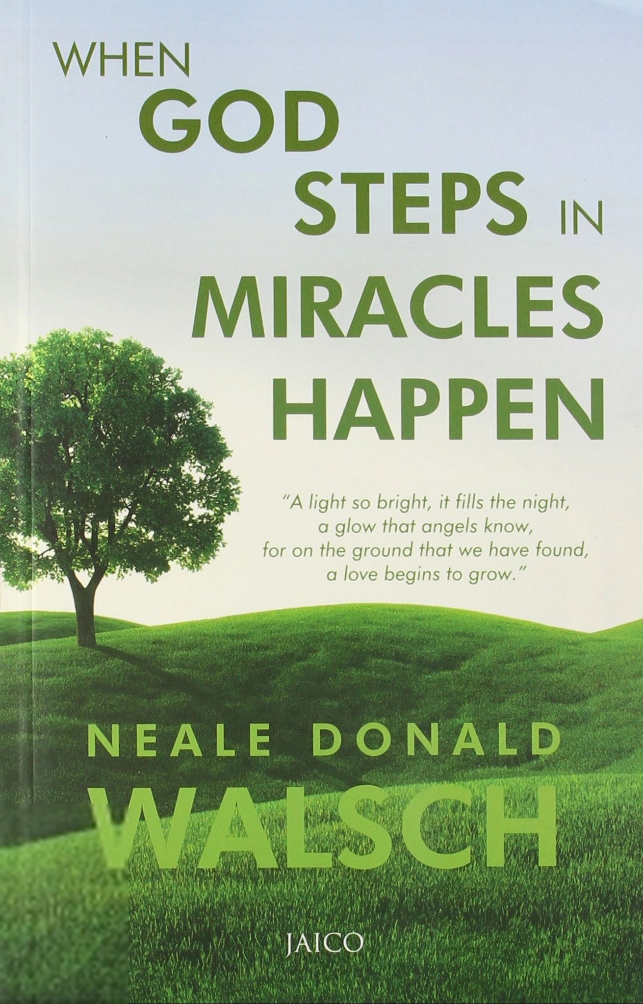 Neale Donald Walsch எழுதிய When God Steps In, Miracles Happen - Book Cover