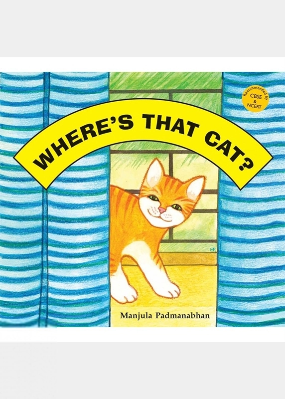 Manjula Padmanabhan எழுதிய Where's That Cat? - Book Cover